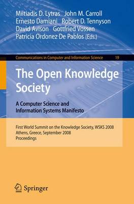 Open Knowledge Society: A Computer Science and Information Systems Manifesto