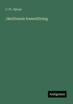Jämförande framställning