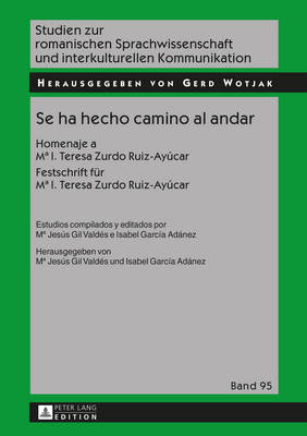 Se Ha Hecho Camino Al Andar: Homenaje a Ma I. Teresa Zurdo Ruiz-Ayúcar- Festschrift Fuer Ma I. Teresa  Zurdo Ruiz-Ayúcar