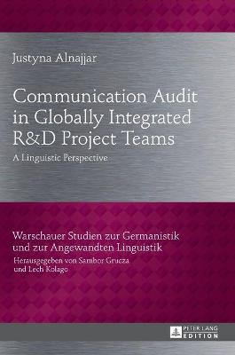 Communication Audit in Globally Integrated R«U38»D Project Teams: A Linguistic Perspective New edition