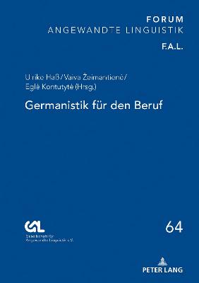 Germanistik fuer den Beruf New edition