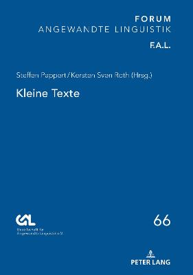Kleine Texte New edition