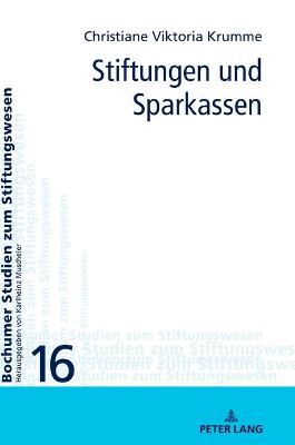 Stiftungen Und Sparkassen New edition