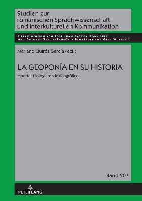 La geoponÃ­a en su historia: Aportes filologicos y lexicograficos