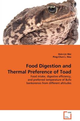 Food Digestion And Thermal Preference of Toad