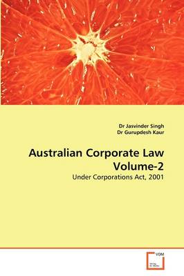 Australian Corporate Law Volume-2