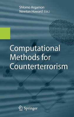Computational Methods for Counterterrorism 2009 ed.