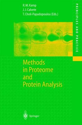 Methods in Proteome and Protein Analysis Softcover reprint of hardcover 1st ed. 2004