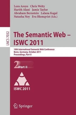 Semantic Web -- ISWC 2011: 10th International Semantic Web Conference, Bonn, Germany, October 23-27, 2011, Proceedings, Part II