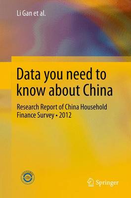 Data you need to know about China: Research Report of China Household Finance Survey*2012