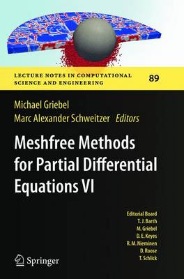 Meshfree Methods for Partial Differential Equations VI 2013 ed.