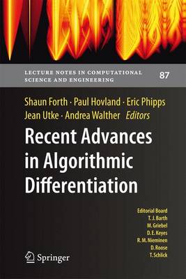 Recent Advances in Algorithmic Differentiation 2012 ed.