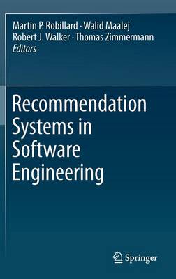 Recommendation Systems in Software Engineering 2014 ed.