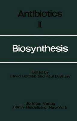 Biosynthesis Softcover reprint of the original 1st ed. 1967