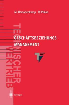 Geschäftsbeziehungsmanagement Softcover reprint of the original 1st ed. 1997