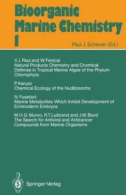 Bioorganic Marine Chemistry Softcover reprint of the original 1st ed. 1987