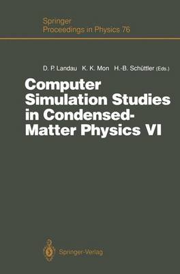 Computer Simulation Studies in Condensed-Matter Physics VI: Proceedings of the Sixth Workshop, Athens, GA, USA, February 2226, 1993 Softcover reprint of the original 1st ed. 1993