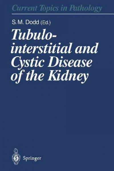 Tubulointerstitial and Cystic Disease of the Kidney