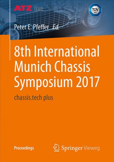 8th International Munich Chassis Symposium 2017: chassis.tech plus