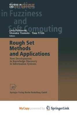 Rough Set Methods and Applications