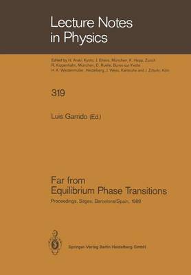 Far from Equilibrium Phase Transitions: Proceedings of the Xth Sitges Conference on Statistical Mechanics, Sitges,  Barcelona, Spain, June 610, 1988 Softcover reprint of the original 1st ed. 1988