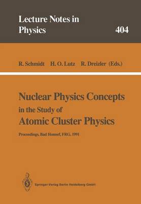 Nuclear Physics Concepts in the Study of Atomic Cluster Physics: Proceedings of the 88th WE-Heraeus-Seminar Held at Bad Honnef, FRG, 2629  November 1991 Softcover reprint of the original 1st ed. 1992