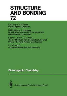 Bioinorganic Chemistry Softcover reprint of the original 1st ed. 1990