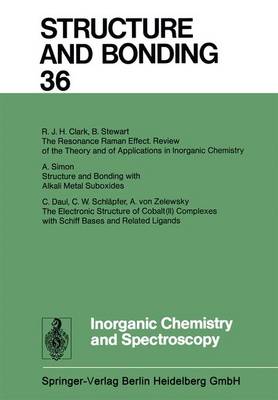 Inorganic Chemistry and Spectroscopy Softcover reprint of the original 1st ed. 1979