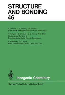 Inorganic Chemistry Softcover reprint of the original 1st ed. 1981