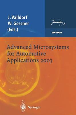 Advanced Microsystems for Automotive Applications 2003 Softcover reprint of the original 1st ed. 2003