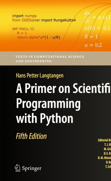Primer on Scientific Programming with Python