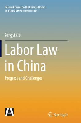 Labor Law in China: Progress and Challenges Softcover reprint of the original 1st ed. 2015