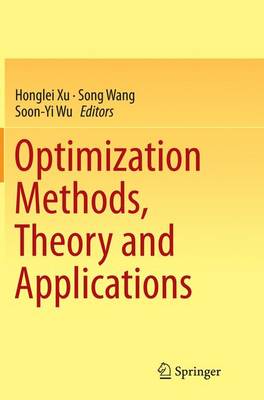Optimization Methods, Theory and Applications Softcover reprint of the original 1st ed. 2015