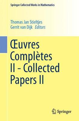 uvres Complètes II - Collected Papers II 1st ed. 1993, Reprinted Softcover 2017