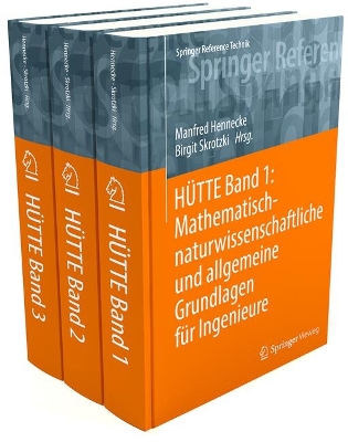 HÜTTE Set: Grundlagen für Ingenieure 1. Aufl. 2023