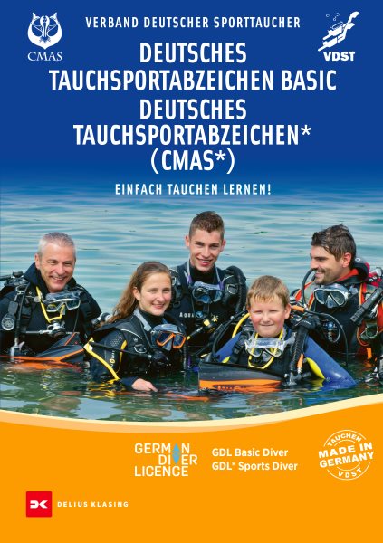 Deutsches Tauchsportabzeichen Basic / Deutsches Tauchsportabzeichen * (CMAS*): Einfach tauchen lernen