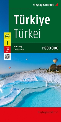 Turkey (Turkiye) Road Map New edition