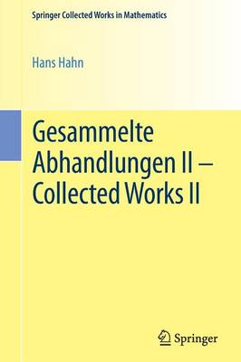 Gesammelte Abhandlungen II - Collected Works II 1. Aufl. 1996