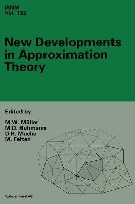 New Developments in Approximation Theory: 2nd International Dortmund Meeting (IDoMAT) '98, Germany, February 23-27, 1998