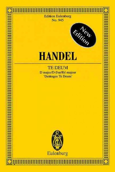 Te Deum In D major HWV 283