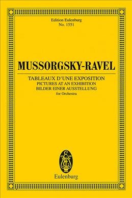 Tableaux d'une Exposition Instrumentation par Maurice Ravel