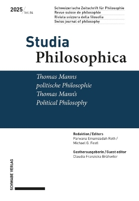 Thomas Manns Politische Philosophie / Thomas Mann's Political Philosophy Bilingual edition