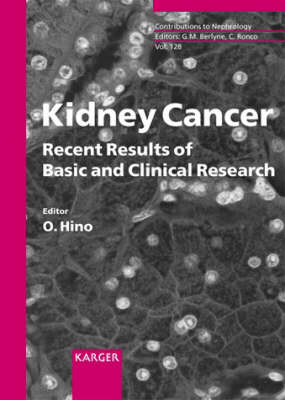 Kidney Cancer: Recent Results of Basic and Clinical Research