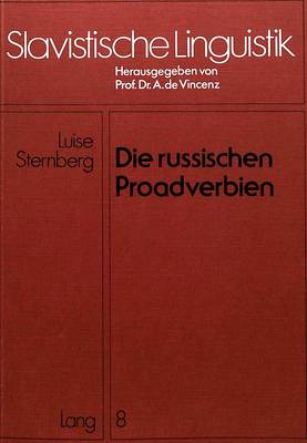 Die Russischen Proadverbien