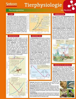 Lerntafel: Tierphysiologie im Überblick 2009 ed.