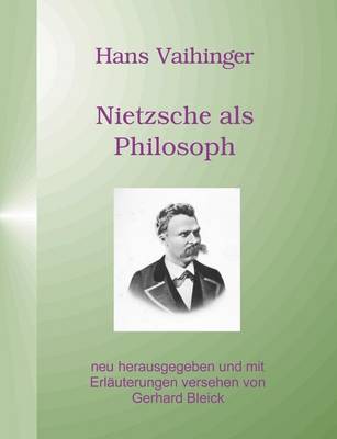 Nietzsche ALS Philosoph