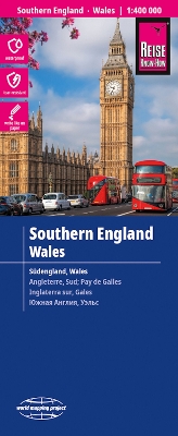 Southern England and Wales Map: 1:400,000 scale 4th New edition