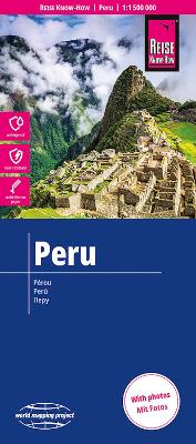 Peru Map 1:1,500,000 scale: World Mapping Project New edition