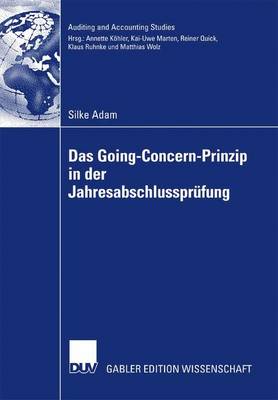 Das Going Concern Prinzip in der Jahresabschlussprüfung 2007 ed.