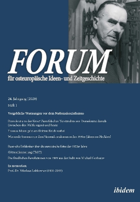Forum fÃ¼r osteuropÃ¤ische Ideen- und Zeitgeschichte: Jahrgang 24,1